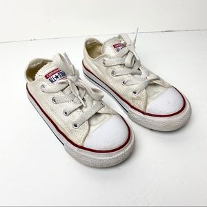 White Converse All Star Low Top Sneaker